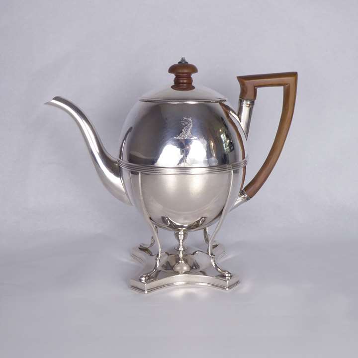 George III silver argyle by Daniel Pontifex